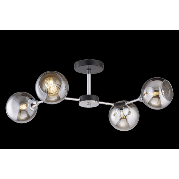 6013/4 BK+CR (2) Люстра RL