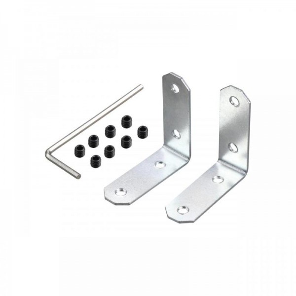 135284 SHINO NT25 000 серебро Соединительная планка без токопровода угловая для арт.135201-135202 IP20 SMAL