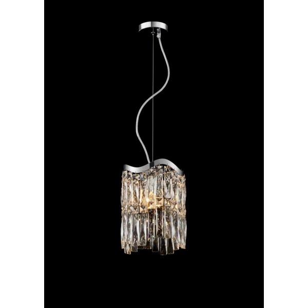 NW077-ф200*H280 CHROME (1) Люстра NW