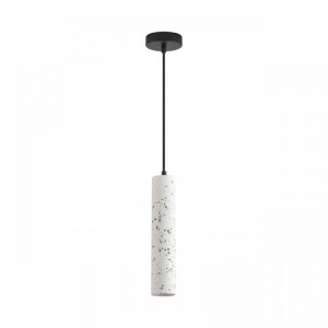 8356/1A SUSPENTIONI черный/белый, металл/цемент Подвес GU10 LED 5W 220V SHAMAREL