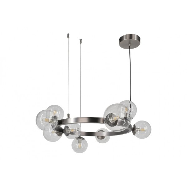 Потолочный светильник Mirastyle XL-21003/9 SBK+TG