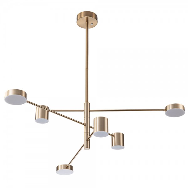 Люстра на штанге Arte Lamp STANLEY A2476PL-40PB