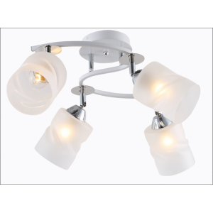 74403/4 CHROME+WHITE (2) Люстра (RL) 74403/4 CHROME+WHITE (2) Люстра (RL)