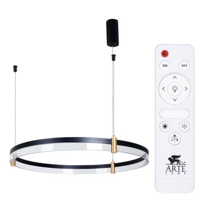 Подвесной светодиодный светильник Arte Lamp Mercury A2184SP-1BK Подвесной светодиодный светильник Arte Lamp Mercury A2184SP-1BK