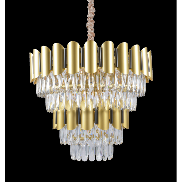 9158A/16A SP BRS+MBK (1) Люстра (в 2-х коробках A,B) NW