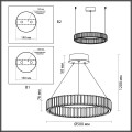 Подвесная люстра Odeon Light Vekia 4930/30L