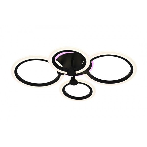 Потолочный светильник Mirastyle Диод JX-8067/2+2 N BK ML