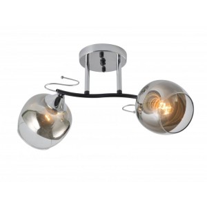 29055/2 CHROME+BLACK (4) Люстра (RL)