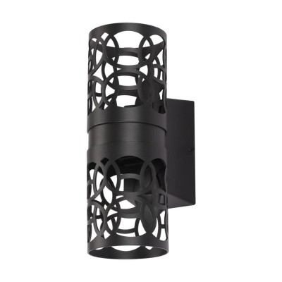 359537 STREET NT25 000 черный Светильник ландшафтный настенный IP65 LED 2*5W 3000К 100-240V NETZ