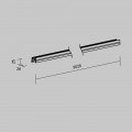 Профиль для уличной трековой системы Outdoor O-TR001-P-B3M