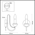 Бра Lumion Lofti Zula 5294/1W