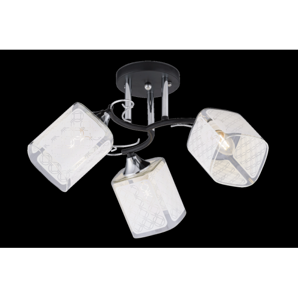 1128/3 BK+CH (4) Люстра (RL)