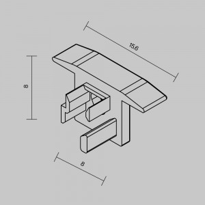 Комплектующие для профиля Led Strip 642084