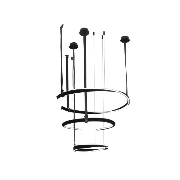 Люстра Kink Light Маджена черный 07656-3A,19(4000K)