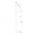 Бра Elektrostandard Orco 40112/LED черный a057590