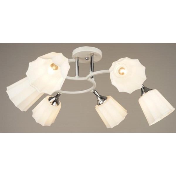 4491/6 WT+CH (2) Люстра (RL)