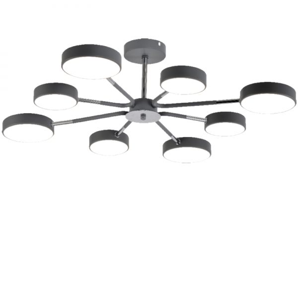 Потолочный светильник Mirastyle Диод MH-3224/8 GR+CR