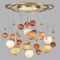 Потолочная люстра Odeon Light Callisto Modern 5457/21C