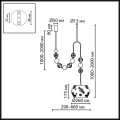 Подвесной светильник Odeon Light Karelia Pendant 5444/1C