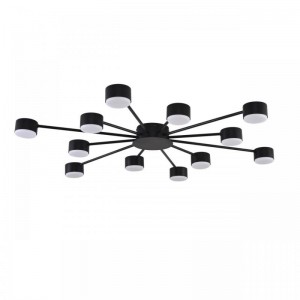 8344/12C COMFI черный, металл Люстра GX53 LED 12*7W 220V TORINA 8344/12C COMFI черный, металл Люстра GX53 LED 12*7W 220V TORINA