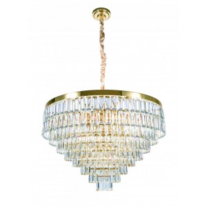 2752E/18A GOLD+CLEAR (1) Люстра (в 2-х коробках) NW