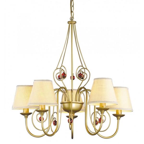 Подвесная люстра Arte Lamp Neapolitan A3007LM-5BZ