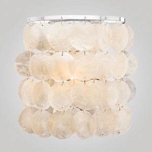 Бра с перламутром 60005/1 хром/перламутр