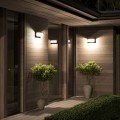 Уличный настенный светодиодный светильник ST Luce Combo SL9532.401.01