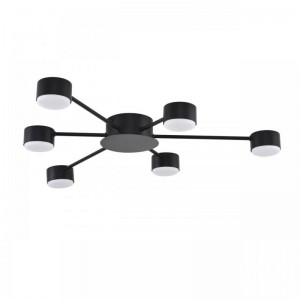 8344/6C COMFI черный, металл Люстра GX53 LED 6*7W 220V TORINA 8344/6C COMFI черный, металл Люстра GX53 LED 6*7W 220V TORINA