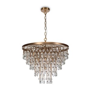 Подвесная люстра Maytoni Linn MOD091PL-09G Подвесная люстра Maytoni Linn MOD091PL-09G