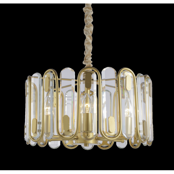 8709A/6A SP BRS (1) Люстра (NW)