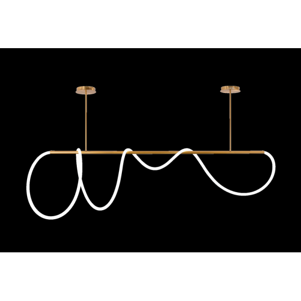 KT877-DW-1500 BRASS (1) Люстра (NW)