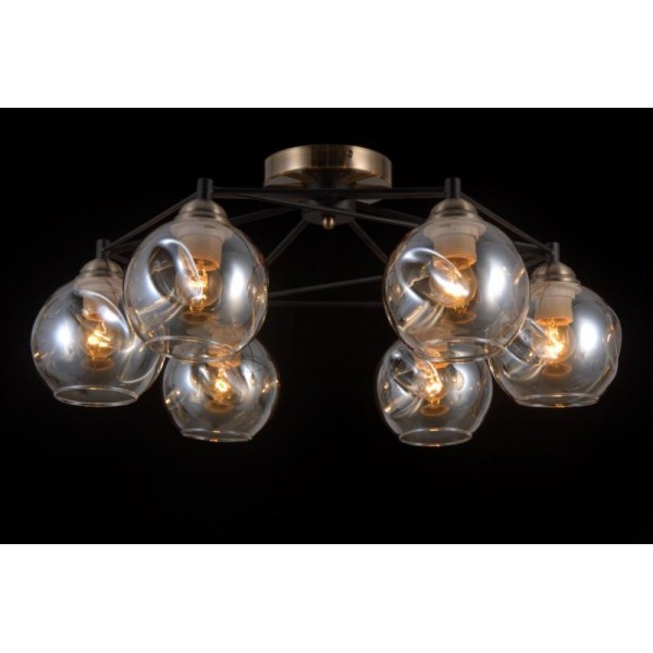 39171MD/6 MBK+AB (1) Люстра NW