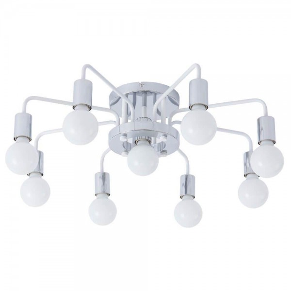 Потолочная люстра Arte Lamp A6001PL-9WH