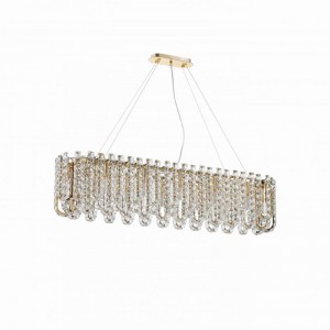 NW082-L1200*W280*H280(1500) OVAL H GOLD (1) Люстра NW #