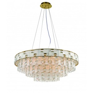 5860P/18 PLATING BRASS+CLEAR (1) Люстра (в 2-х коробках) NW 5860P/18 PLATING BRASS+CLEAR (1) Люстра (в 2-х коробках) NW