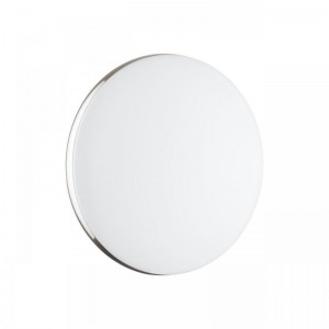 7600/CL TAN SN Светильник пластик/белый/хром LED 30Вт без ДУ 4000К D340 IP43 RINGO