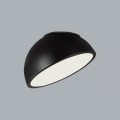 7658/11L MITRA LED SN 084 Светильник пластик/белый/черный LED 11Вт 4000K D200 IP20 PLUTO BLACK