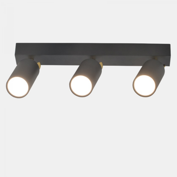 Спот Mirastyle XL-20644-3 BK+YB