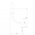 Бра Eurosvet Santi 60139/1 золото