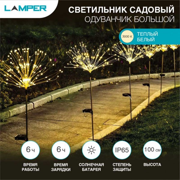 Ландшафтный светильник  LAMPER 602-1009