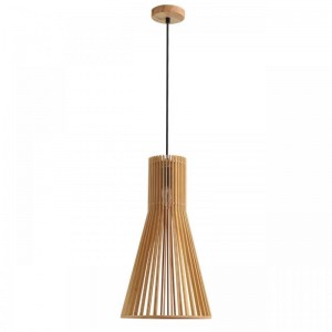 8384/1A ECO LN бежевый дерево Подвес E27 60W 220V GERDA