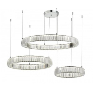 2107A-DW-40+60+80 CHROME (1) Люстра NW #
