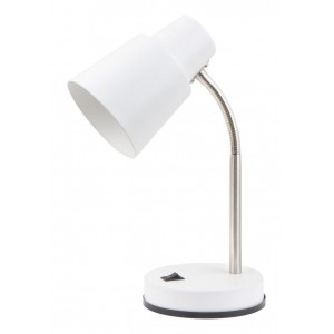 2031ATL MATT WHITE+SATIN NICKEL (1/12) Наст.Лампа NW