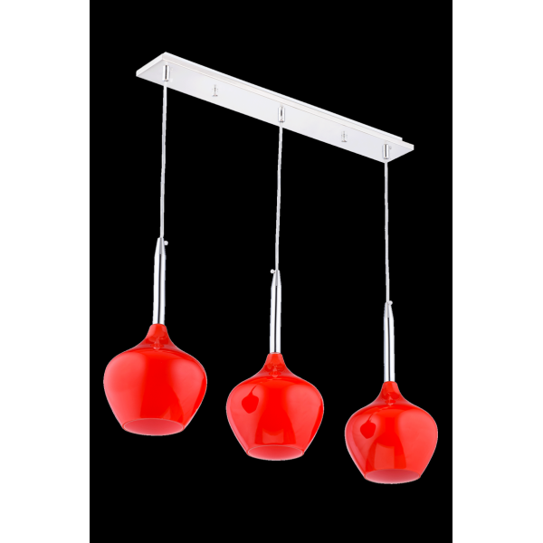 5068/3 RED (1) Люстра