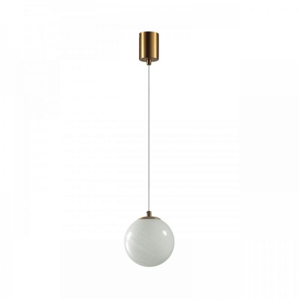 7109/1A MIDCENT ODL26 Подвесной светильник  бронзовый/белый/стекло/металл IP20 E14 5W 220-240V MAGIA