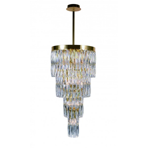 2774E/11A GOLD+CLEAR (1) Люстра NW