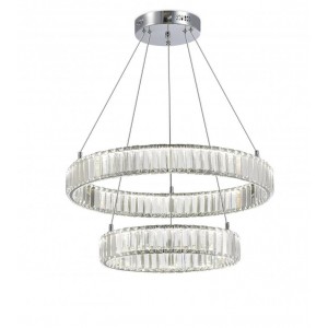 D2107-DW-4+6 CHROME (1) Люстра NW