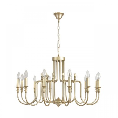 8318/12 CLASSI LN26 шампань/металл Люстра E14 12*40W 220V SUANA