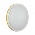Настенно-потолочный светодиодный светильник Sonex Color Kezo Yellow 7709/EL